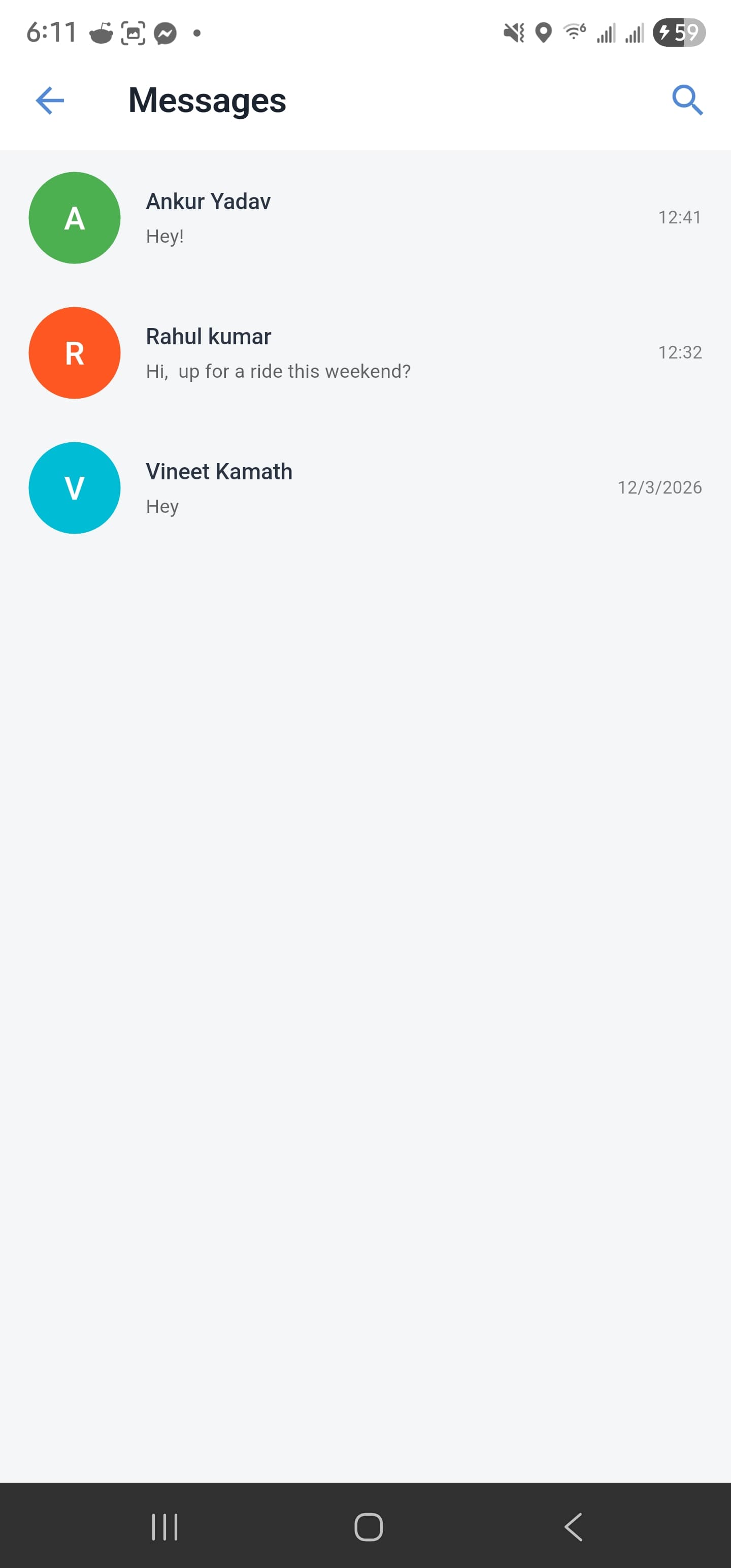 Direct messaging and club group chats with fellow riders